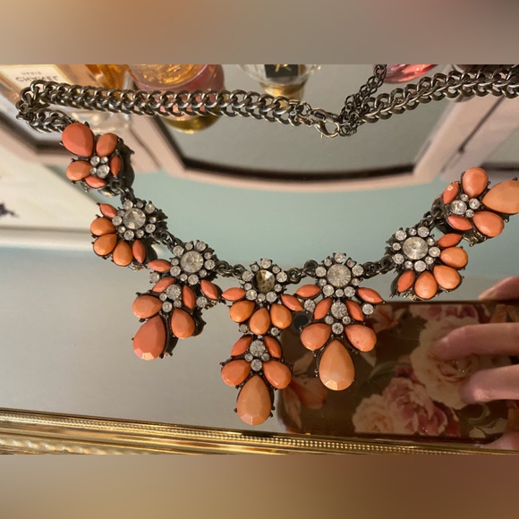 J Crew Necklace missing a crystal as shown in picture. - Picture 1 of 2